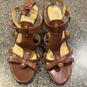 Franco Sarto Gladiator style wedge